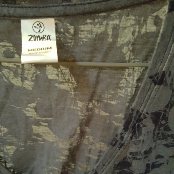 2/$20 Burnout Zumba Sheer Tank Shirt - Picture 3 of 10